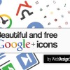 Google+ Style Icon Set