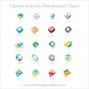 Calabria vector icon pack