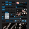 Media Black UI Kit