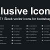 Elusive Icons – a Bootstrap icon font