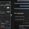 Dark Admin Panel UI Kit