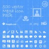 500 Vector Mega Icon Pack