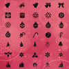 100 Christmas Vector Icons