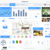 Modern UI Kit from WebIconSet